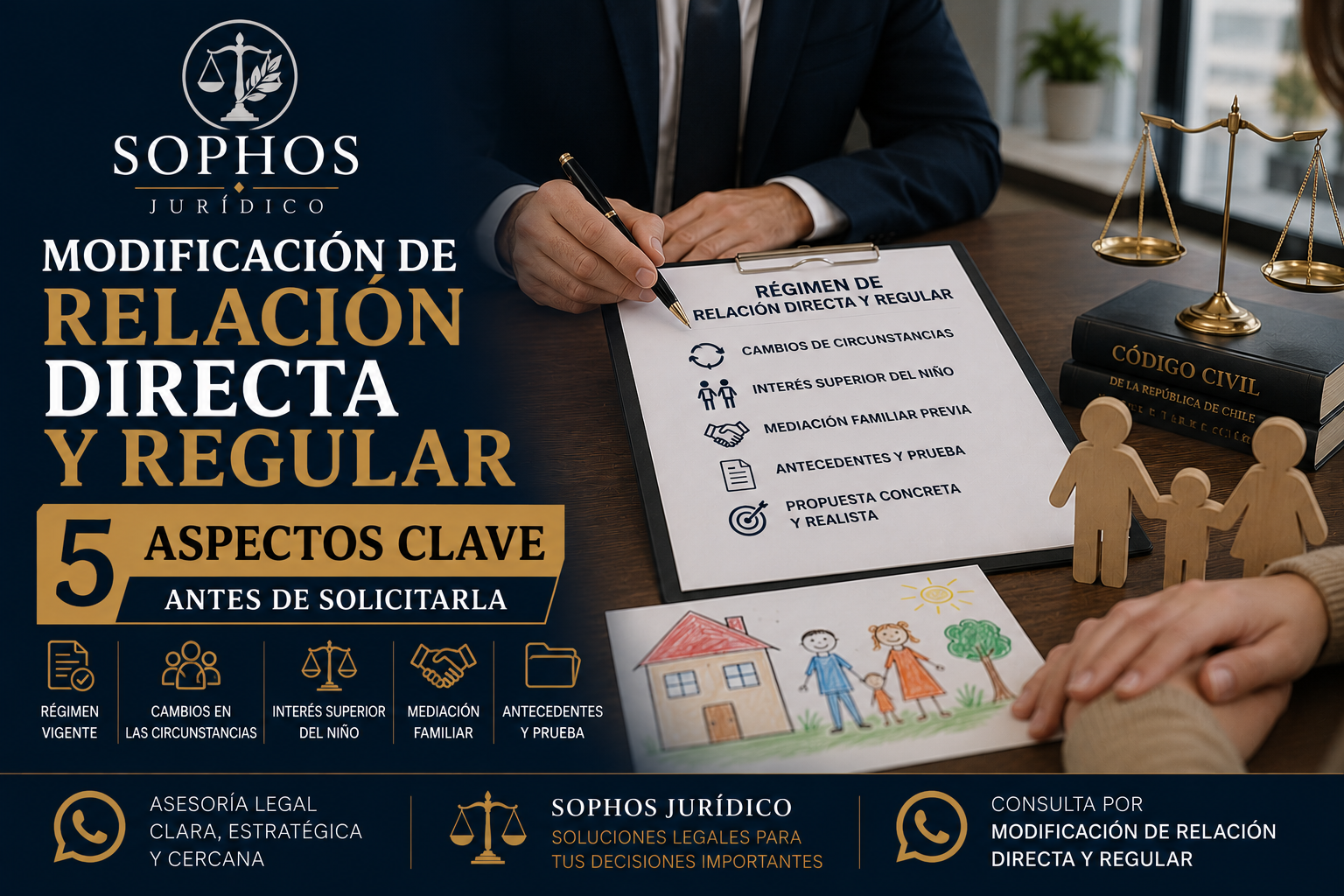 Modificación de relación directa y regular: 5 aspectos clave antes de solicitarla