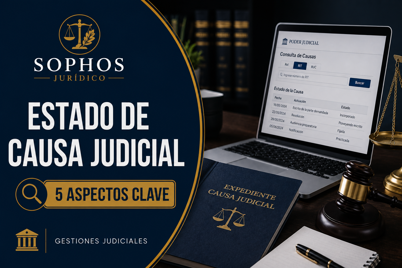 estado de causa judicial