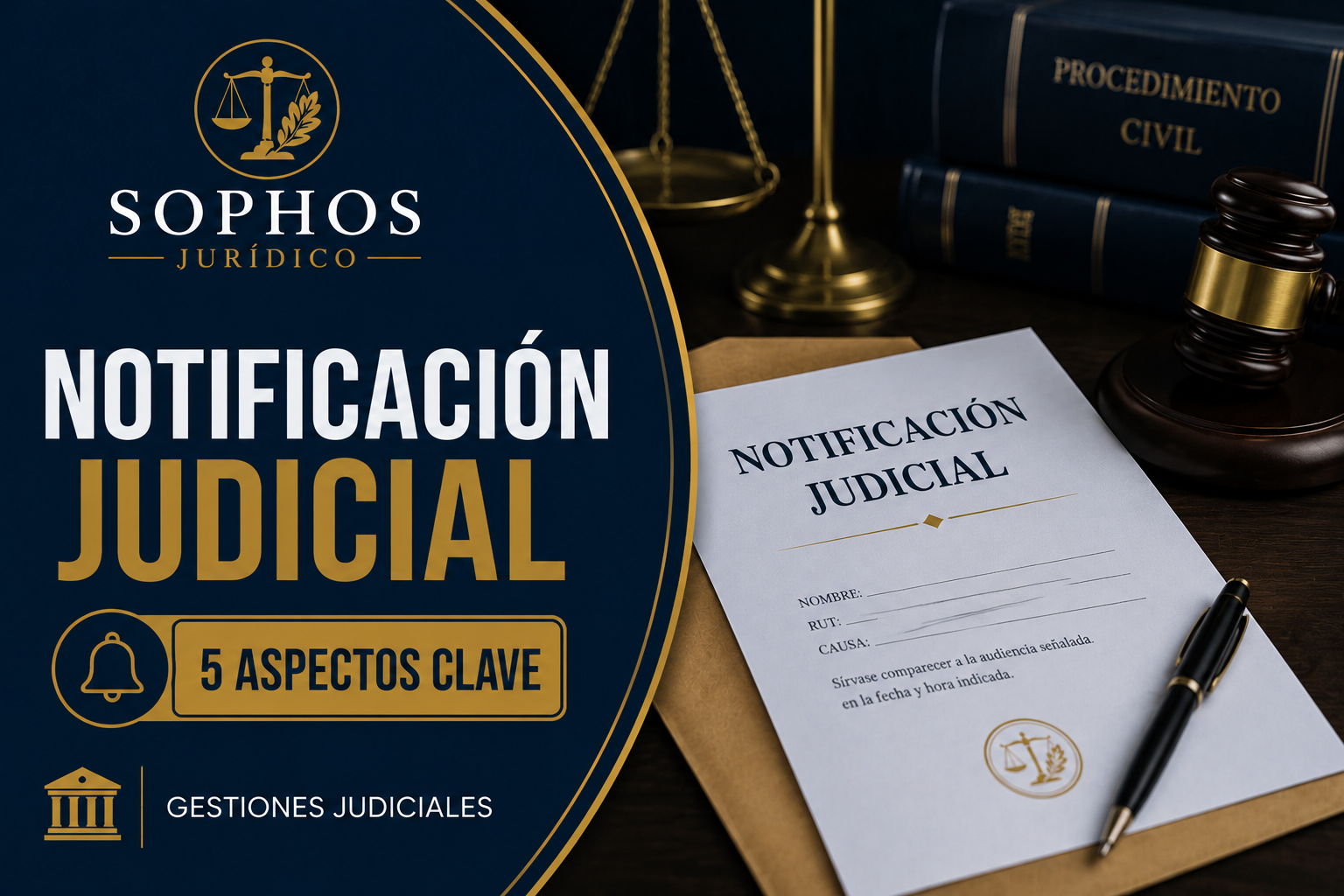 Notificación judicial: 5 aspectos clave y por qué no debes ignorarla