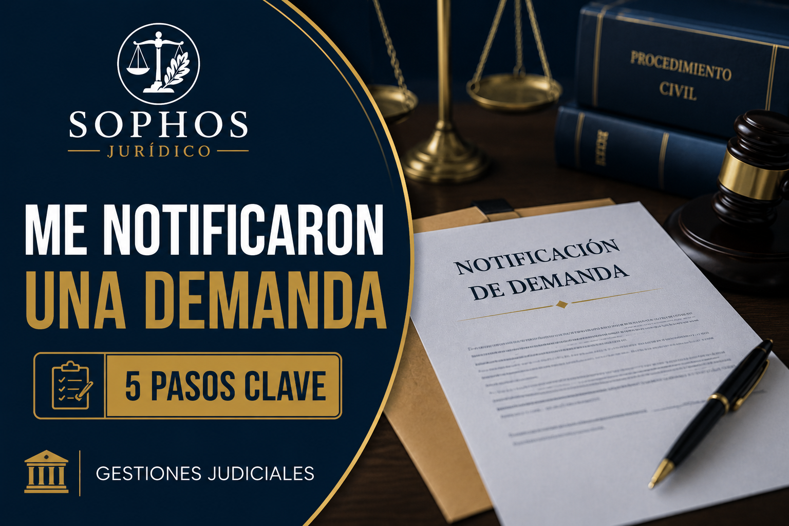 Qué hacer si me notifican de una demanda: 5 pasos clave