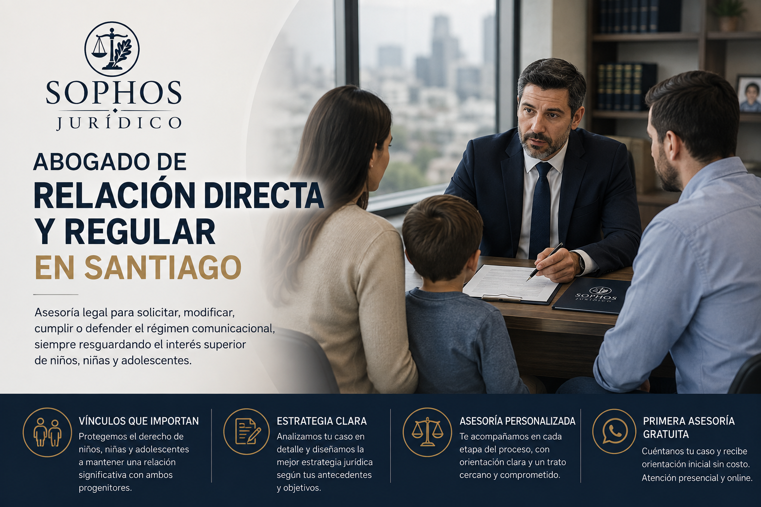 Abogado de relación directa y regular en Santiago - Sophos Jurídico
