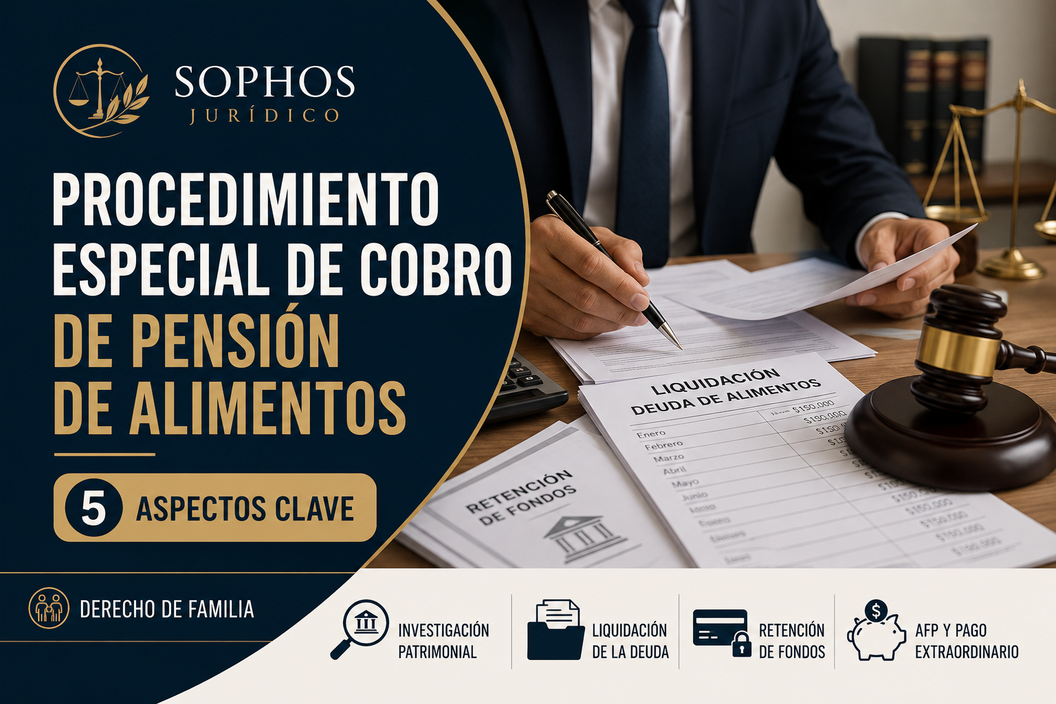 Procedimiento especial de cobro de pensión de alimentos: 5 aspectos clave